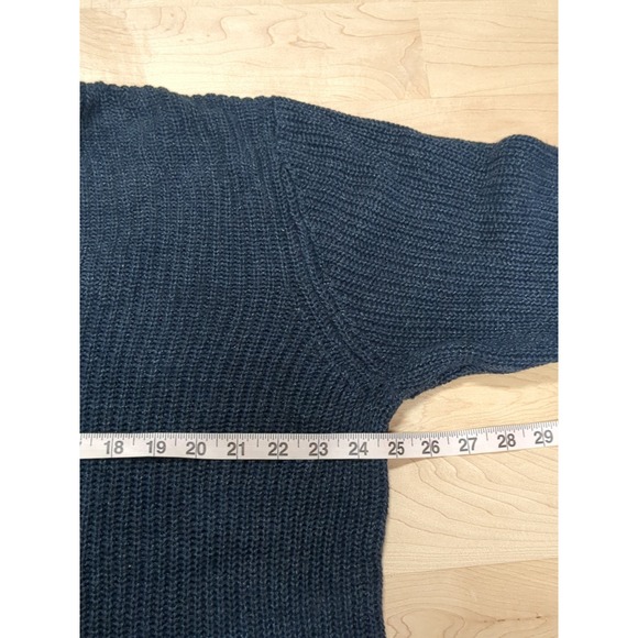 Lucky Brand Linen Blend Cardigan Sweater Shawl Collar Button Blue Size XL Men's - Picture 5 of 11